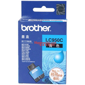 兄弟（brother）LC950C 青色墨盒 (适用MFC-210C/410CN/5440CN)