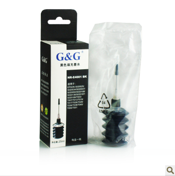 格之格（G&G）NR-E4001BK 25ml黑色墨水 （适用于爱普生EPS0N T057/T058/ME1/ME300/ME350）