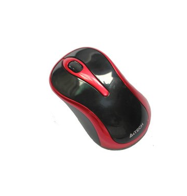 双飞燕（A4TECH）G3-280N 无线鼠标 迷你便携鼠标 笔记本鼠标 红色
