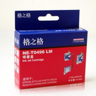 格之格（G&G）NE-T0496LM 浅红色墨盒T0496（适用于EPSON STYLUS PHOTO R210/R230/R310/RX510/RX630/R350）
