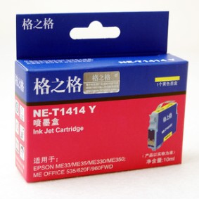 格之格（G&G）NE-T1414Y 黄色墨盒T1414（适用于EPSON ME33/R330/ME35/ME350/ME 620F/ME 960FWD）