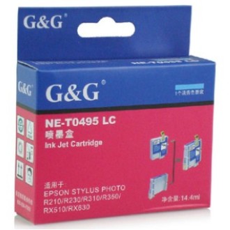 格之格（G&G）NE-T0495LC 浅蓝色墨盒T0495（适用于EPSON STYLUS PHOTO R210/R230/R310/RX510/R350）