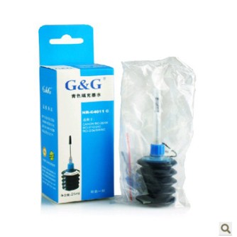 格之格（G&G）NR-C4011C 25ml藍色墨水 （適用佳能噴墨打印機）