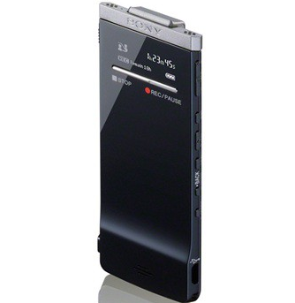 索尼（SONY） ICD-TX50 轻薄设计/随身夹录 数码锂电录音笔 4G 黑色