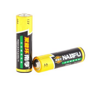 南孚（NANFU）LR6-2B 聚能环无汞 5号碱性电池（两节装）