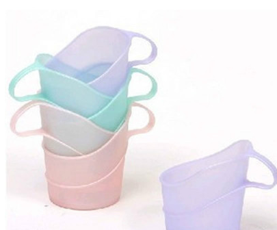 优优 环保纸杯架一次性纸杯托 塑料杯托杯架 10个装