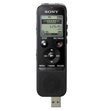 索尼（SONY） ICD-PX440 智能降噪 超大前置扬声器 4GB容量 数码录音棒